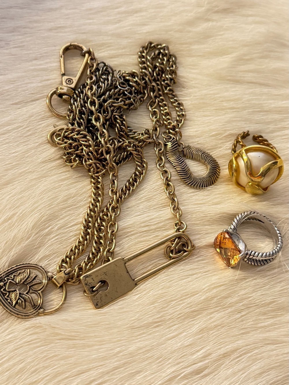 Vintage to Modern Costume Jewelry Group Signed and Not all Perfect to wear.
